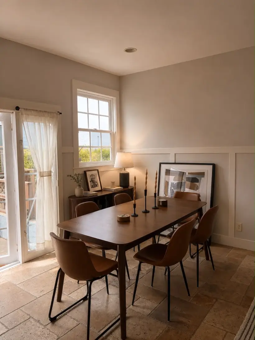 Dining nook off the deck